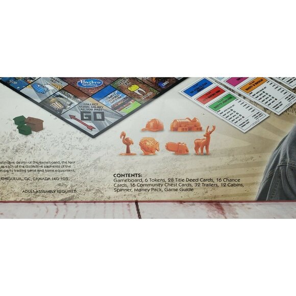 Hasbro Monopoly Jeff Foxworthy Edition Board Game Featuring Redneck Humor - Picture 7 of 12